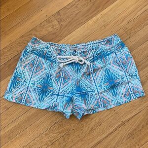 Roxy multi patterned drawstring casual shorts